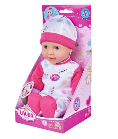 Laura słodki bobas z dźwiękiem 30 cm