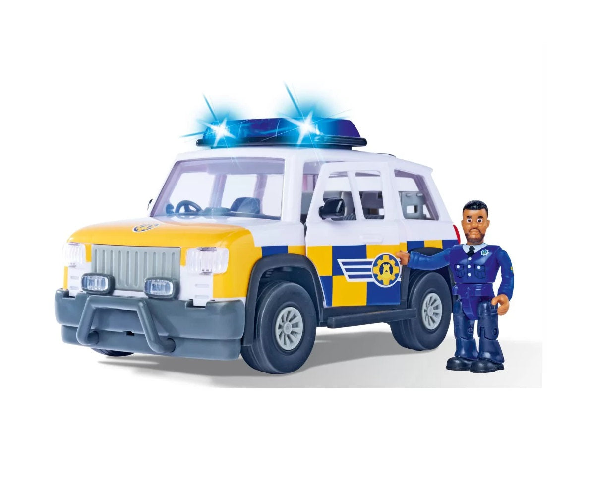 Strażak Sam jeep policyjny z figurką