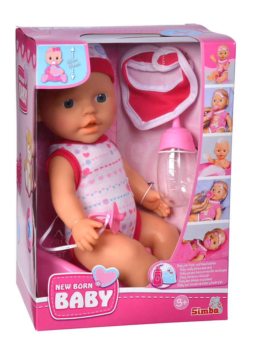 New born baby lalka funkcyjna 30 cm