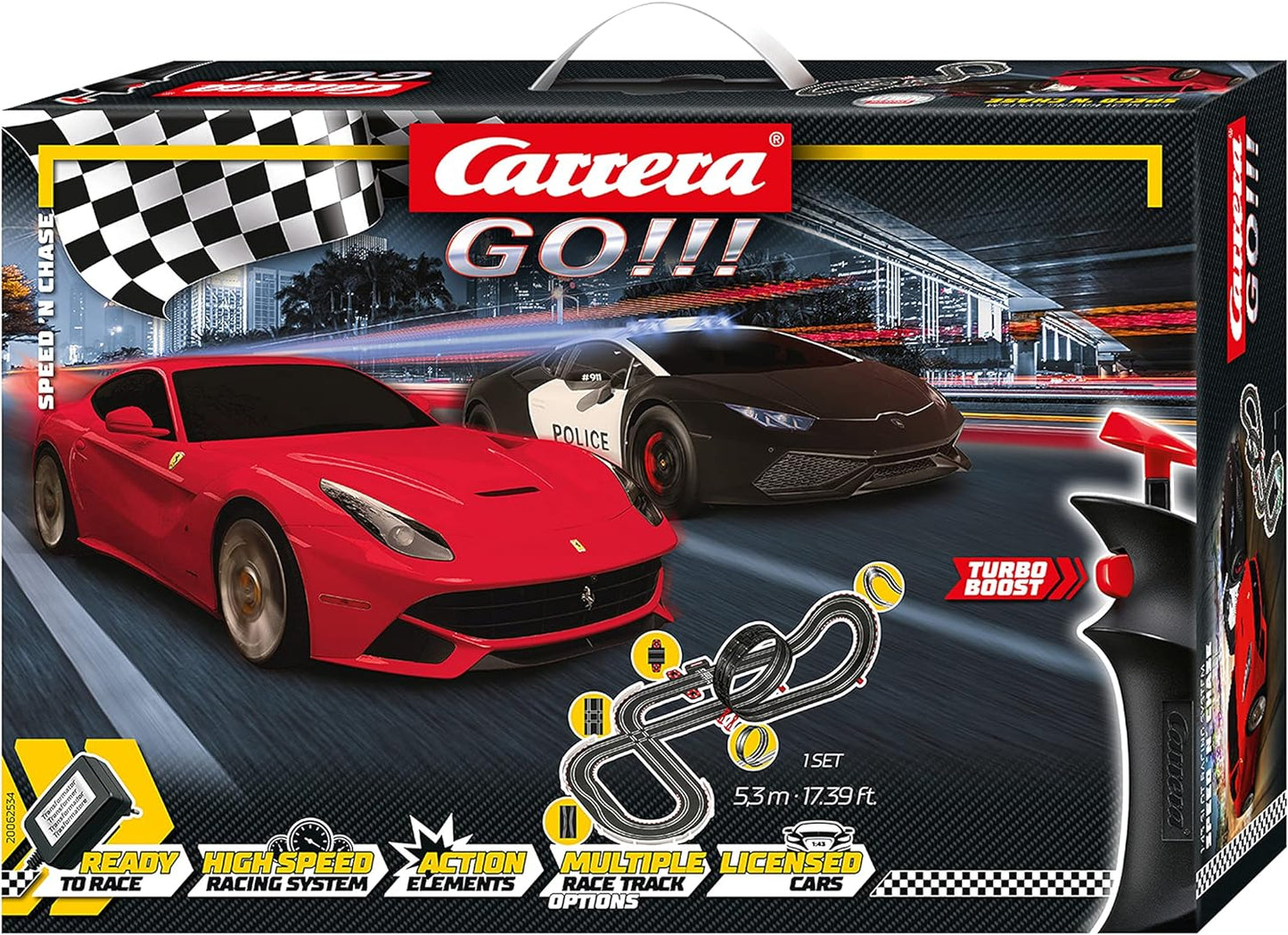 CARRERA GOtor Speed'n Chase 5,3m 20062534