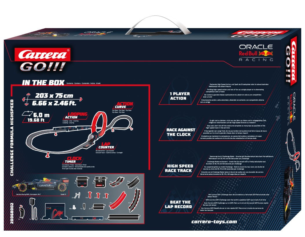 CARRERA GOChallenge Formuła HighSpeed 20068002