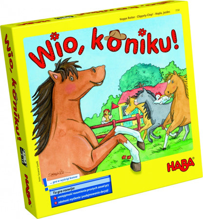 HABA gra Wio,koniku! Żwawy jeździec 007150