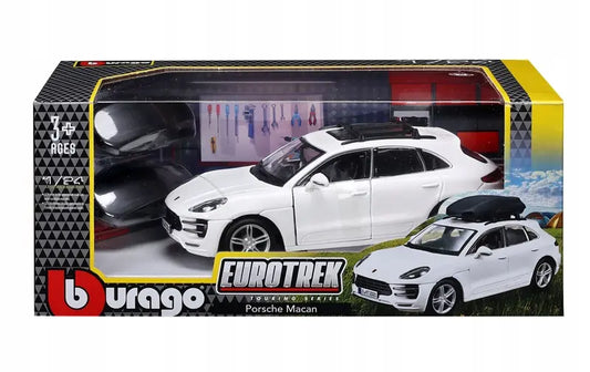 BBU 1:24 Eurotrek PorscheMacan Touring white 23013