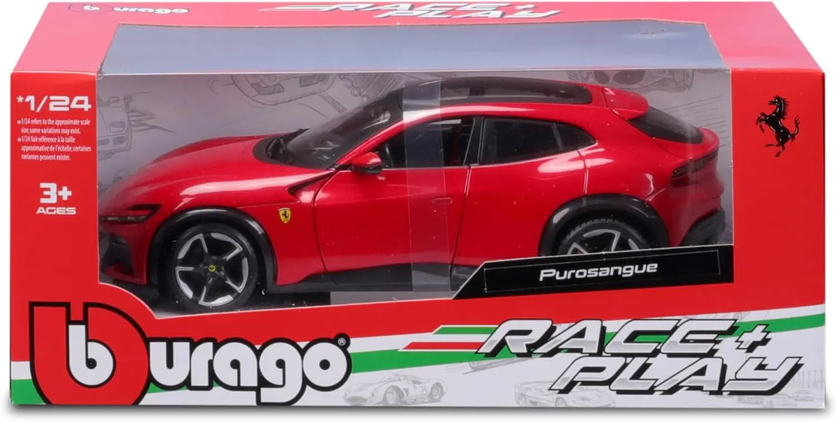 1:24 ferrari r_p purosangue red