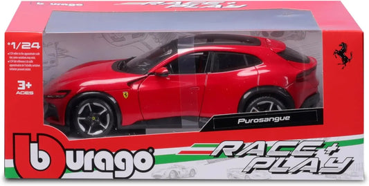1:24 ferrari r_p purosangue red