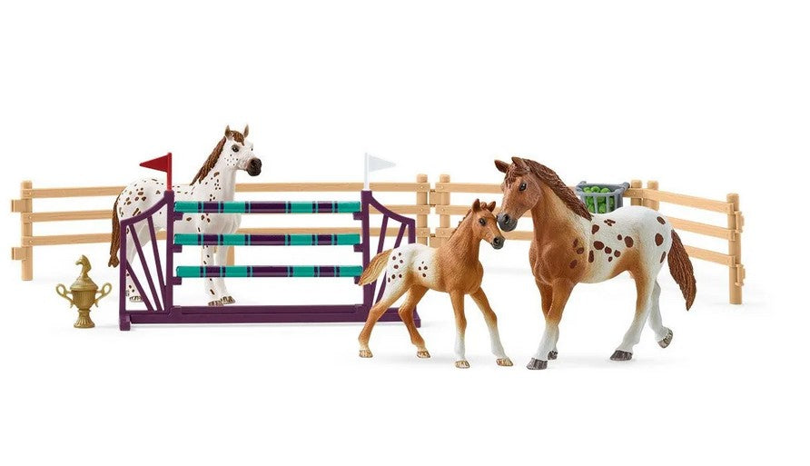 SLH zestaw treningowy koń Appaloosa 42433 21831