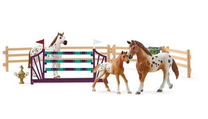 SLH zestaw treningowy koń Appaloosa 42433 21831