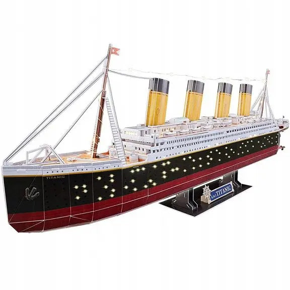 Puzzle 3d rms titanic led