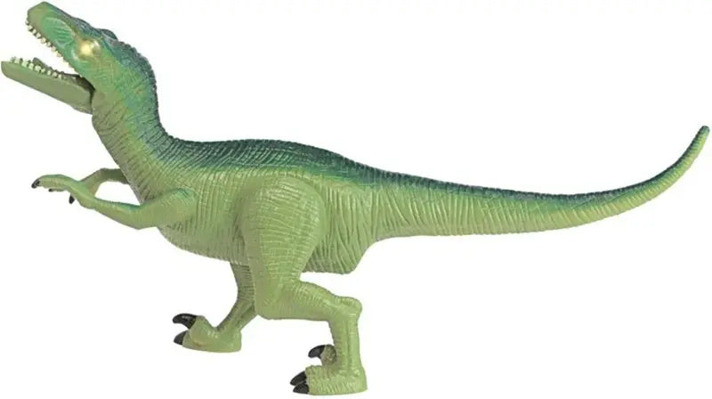 Dinozaur Velociraptor - światło i ryk