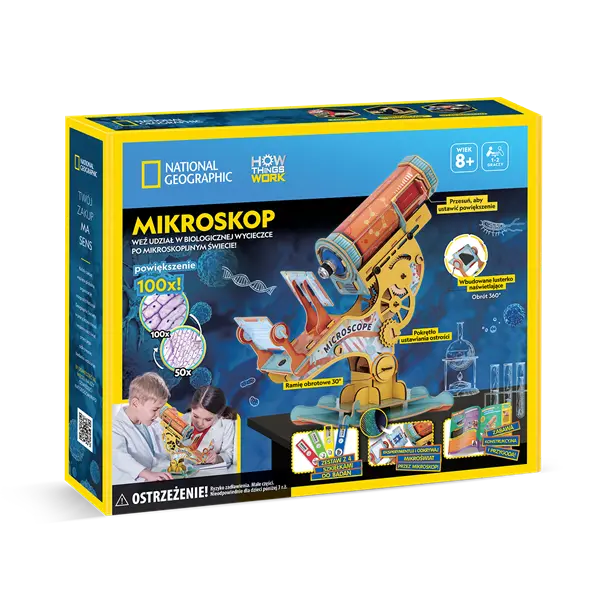 Cubic Fun - Puzzle 3D National Geographic - Mikroskop