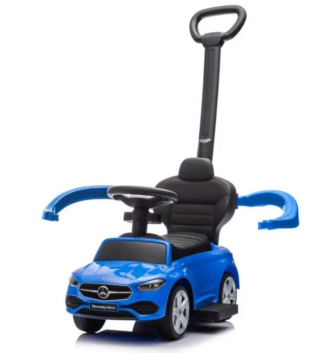 Jeździk z rączką Mercedes blue 6106 27157