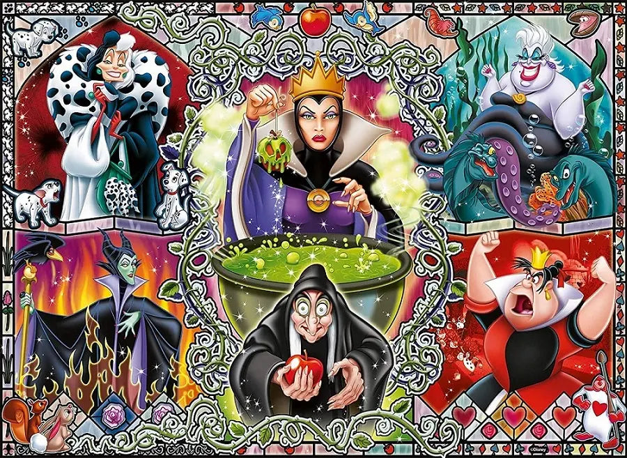 Puzzle 1000 disney czarownice