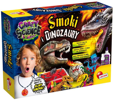 Lisciani crazy science smoki i dinozaury