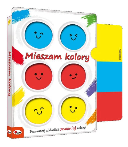 Książeczka edukacyjna- Mieszam kolory