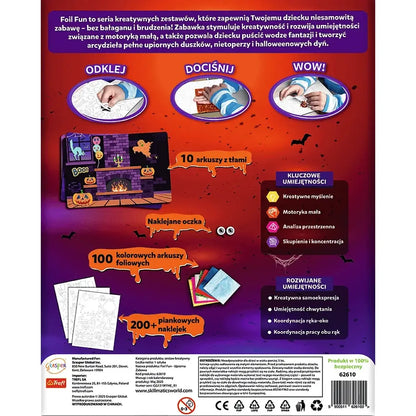 Zestaw kreatywny Skillmatics Foil Fun - Upiorna Zabawa