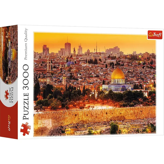 PUZZLE Dachy Jerozolimy. 3000 elementów