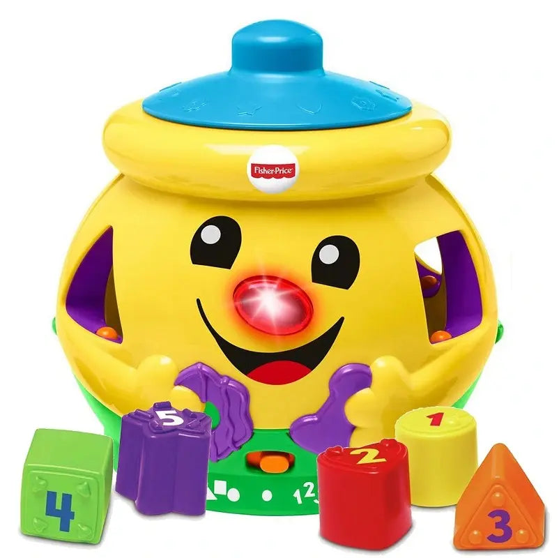 Fisher-price garnuszek na klocuszek