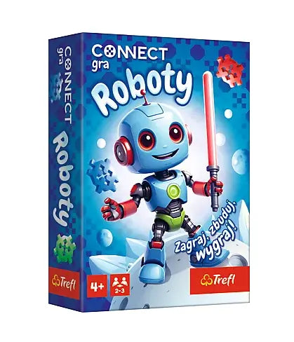 Gra dla dzieci Connect - Roboty
