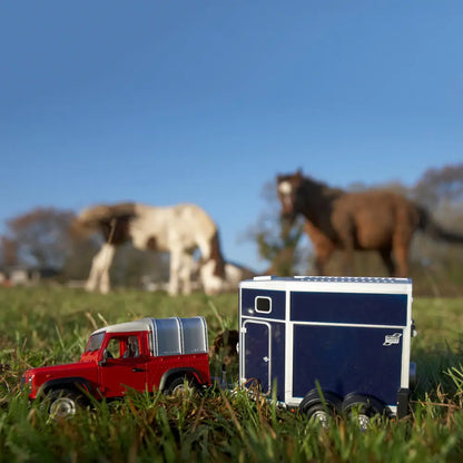 TOMY Britains Land Rover z przyczepą d/koni 43239