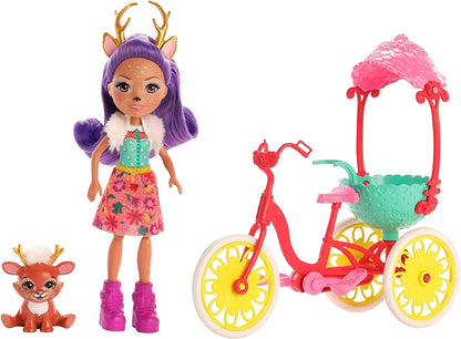 MATTEL Barbie Enchant. lalka + pojazd FJH11 GJX30