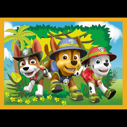 PUZZLE 4w1 Wakacyjny Psi Patrol 34395