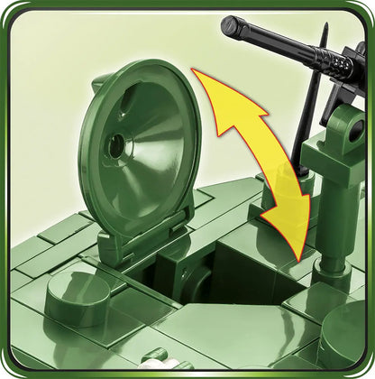 COBI HC WWII Sherman M4AE2 Jumbo 2fig.720kl 2550
