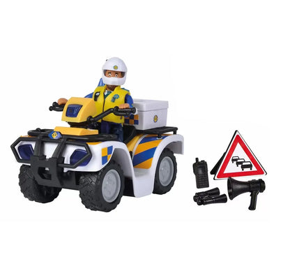 Strażak Sam quad policyjny z figurką