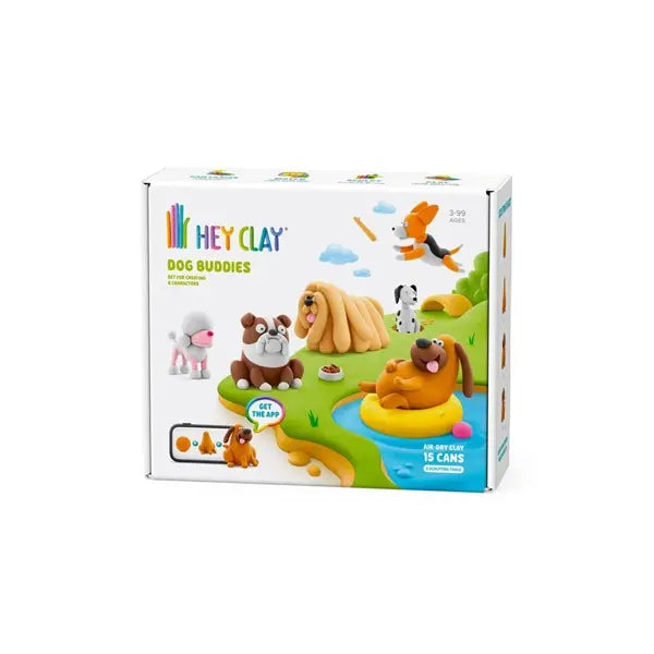 Hey Clay zestaw Psi przyjaciele 15 - pak