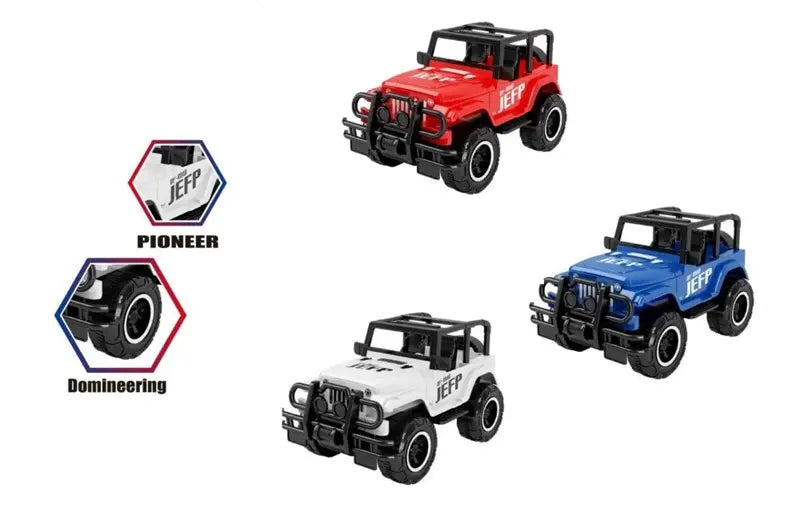 Auto terenowe z napędem - 3 wzory