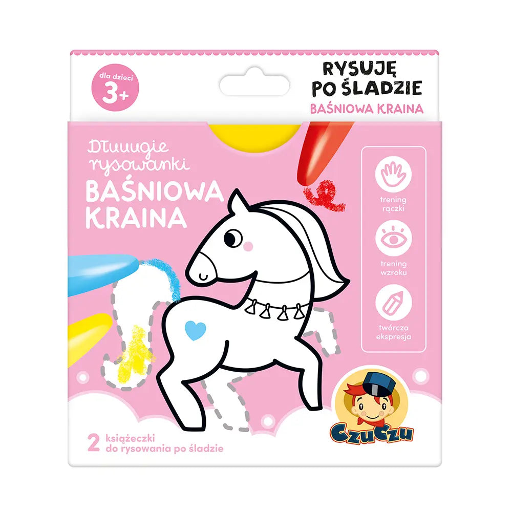 CzuCzu Dłuuugie rysowanki Baśniowa kraina 3+ 01126