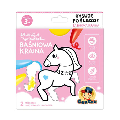 CzuCzu Dłuuugie rysowanki Baśniowa kraina 3+ 01126