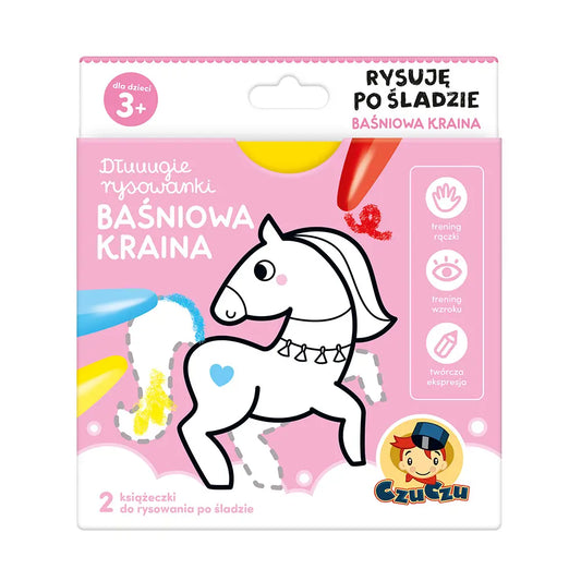 CzuCzu Dłuuugie rysowanki Baśniowa kraina 3+ 01126