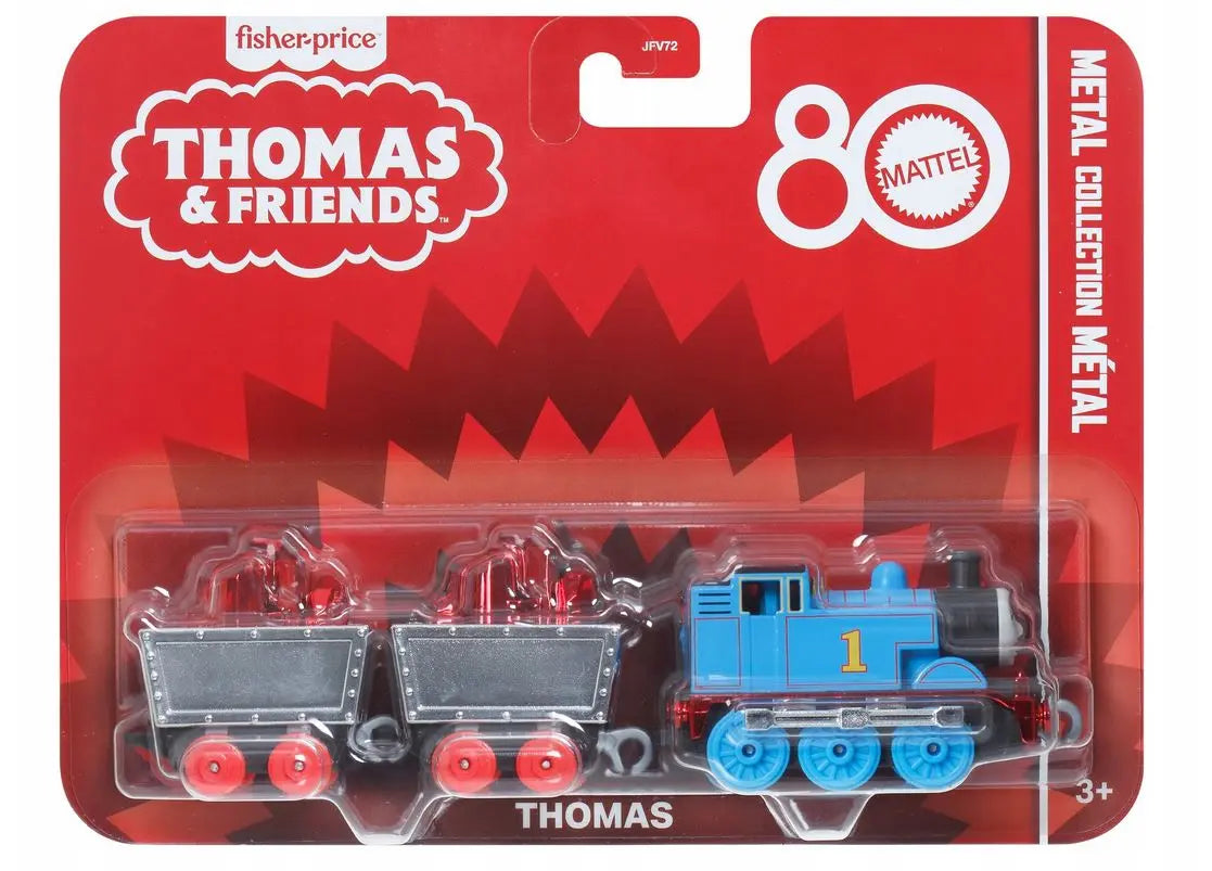 Tomek i przyjaciele lokomotywa metal 80-lecie Mattel