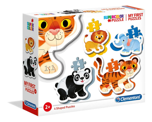 Moje pierwsze puzzle wild animals