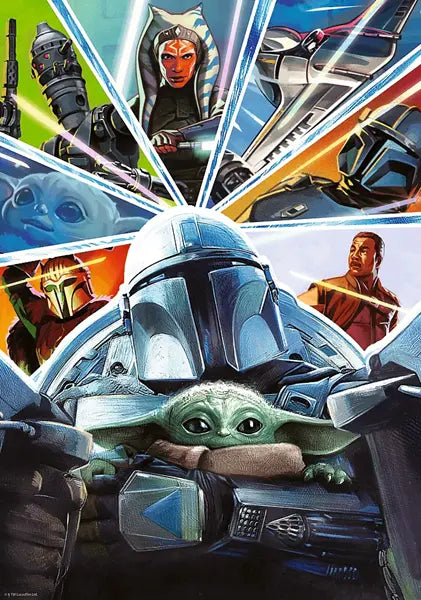 Puzzle Premium Plus Quality 1000 el. The Mandalorian: Razem na szlaku