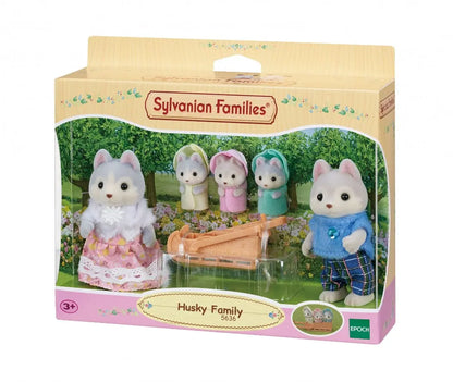 Sylvanian families rodzina piesków husky