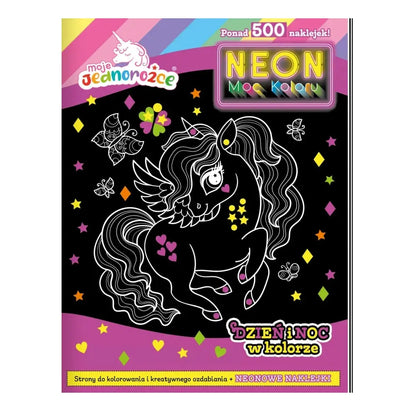 Moje jednorożce neon moc koloru