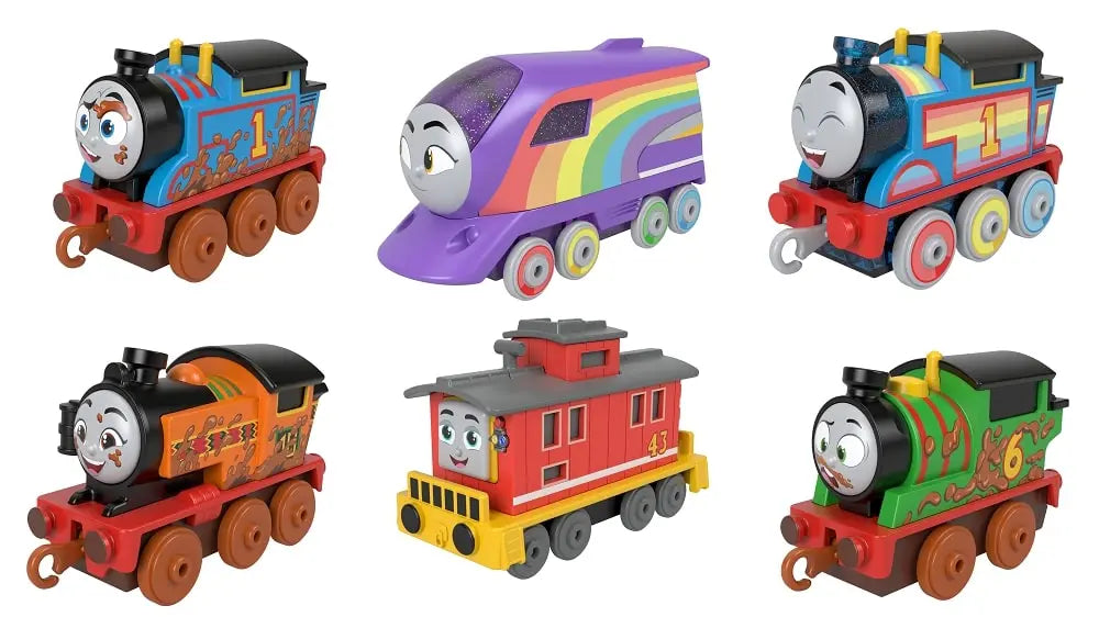 Fisher-price thomas mała lokomotywa metalowa