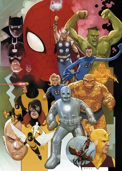 Puzzle 1000 hq marvel