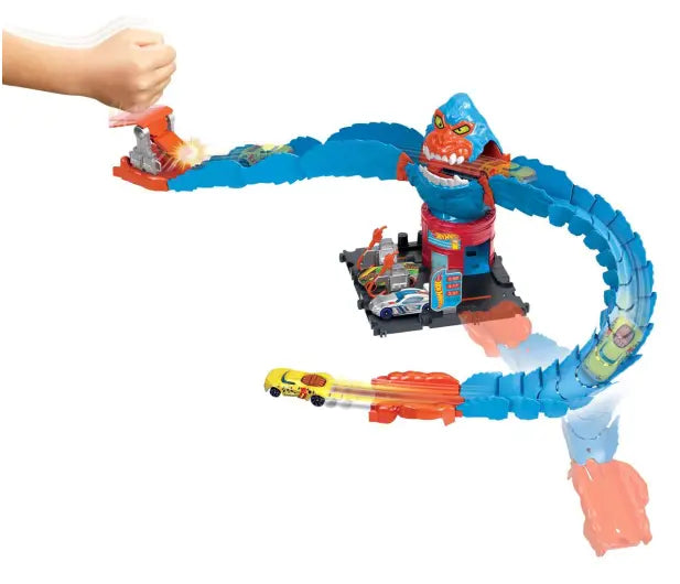 Hot wheels city pułapka goryla