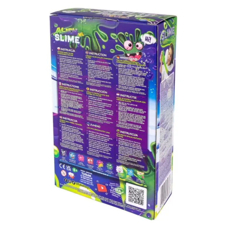 Zestaw slime diy xl alien