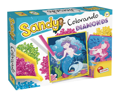 Lisciani Sandy Colorando! Kolorowanie diamentami