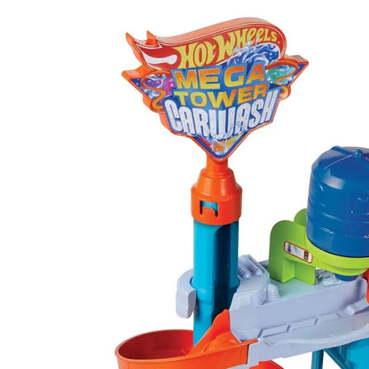 Hot Wheels City Zakręcona megamyjnia + autko