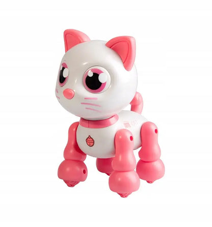 Kot robot interaktywny różowy