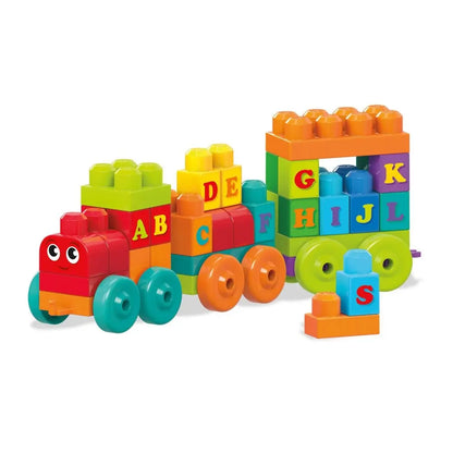 Fisher-Price MEGA BLOKS Edukacyjny pociąg ABC
