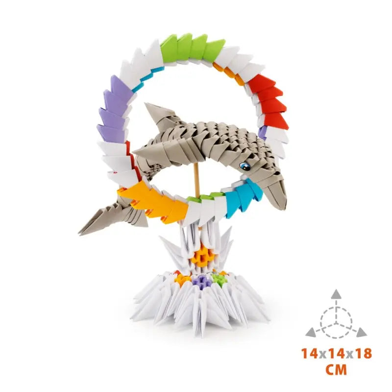 Origami 3D Delfin