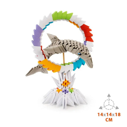 Origami 3D Delfin