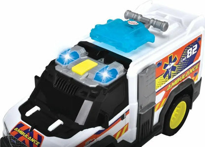 Dickie ambulans biały 30cm z funkcją światła i dźwięku