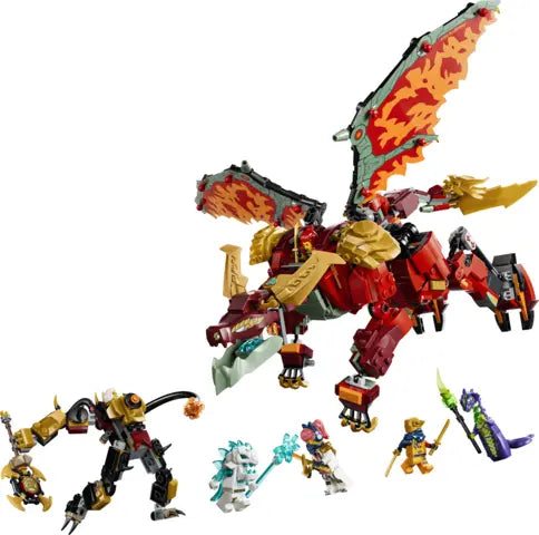 Lego Ninjago - Transformujący smoczy mech Wyldfyre