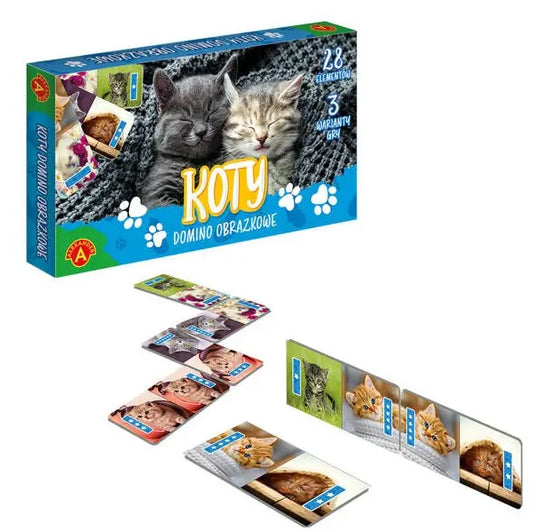 Domino obrazkowe koty 27860
